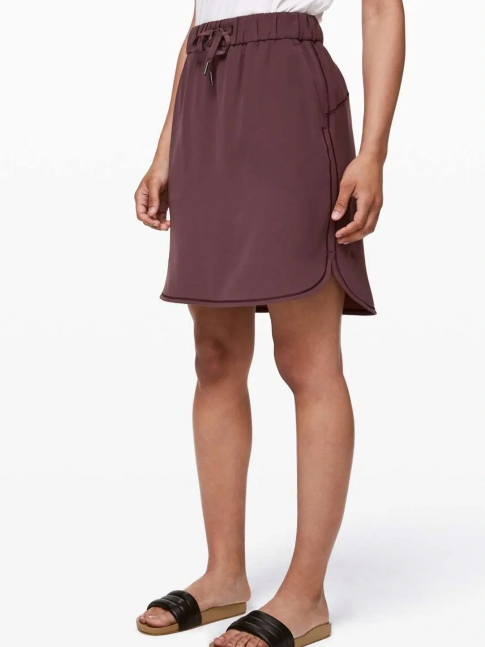 lululemon athletica Mauve/Burgundy Midi Skirt